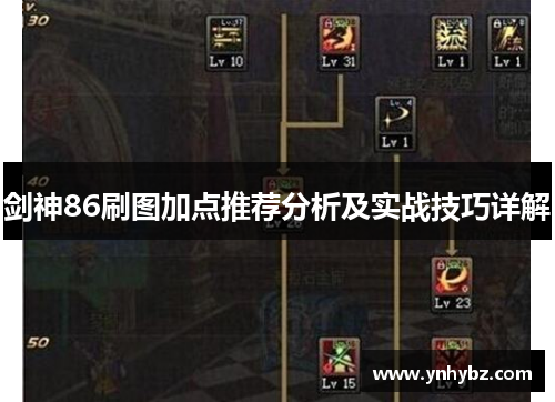 剑神86刷图加点推荐分析及实战技巧详解