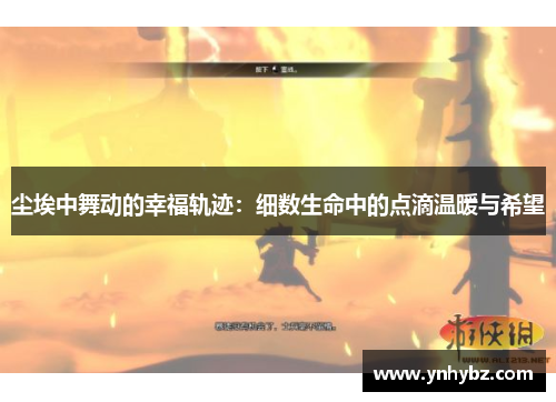 尘埃中舞动的幸福轨迹：细数生命中的点滴温暖与希望
